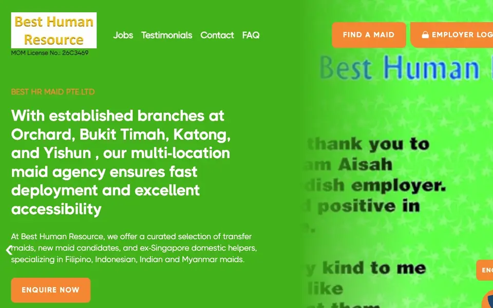 Best Human Resource website homepage, 4 Oct 2026