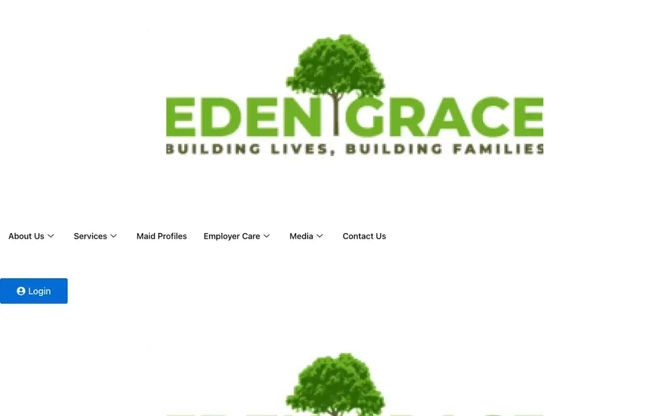 Eden Grace Singapore website homepage, 4 Oct 2026