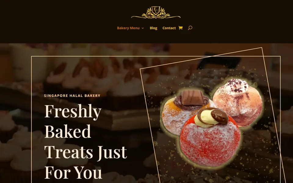 Fitri Creations website homepage, 19 Oct 2026