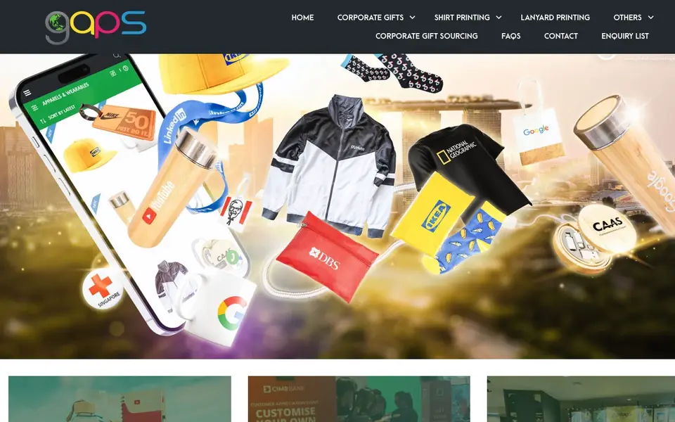 Global Asia Printings website homepage, 4 Oct 2026