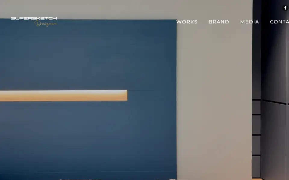 Supersketch Designers website homepage, 4 Oct 2026