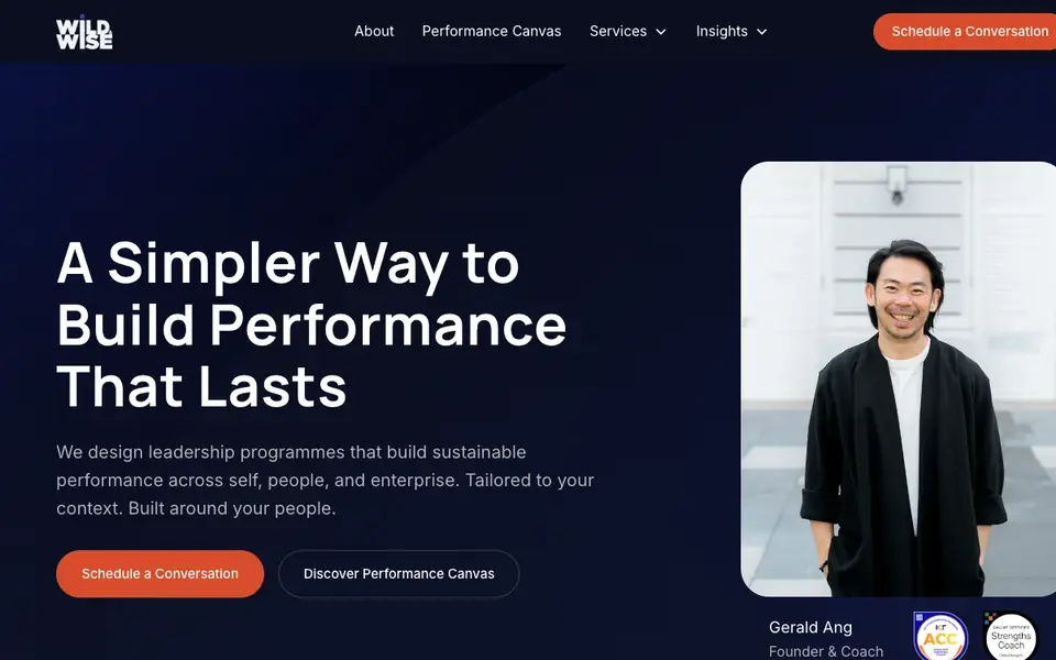 Wild & Wise Co. website homepage, 4 Oct 2026