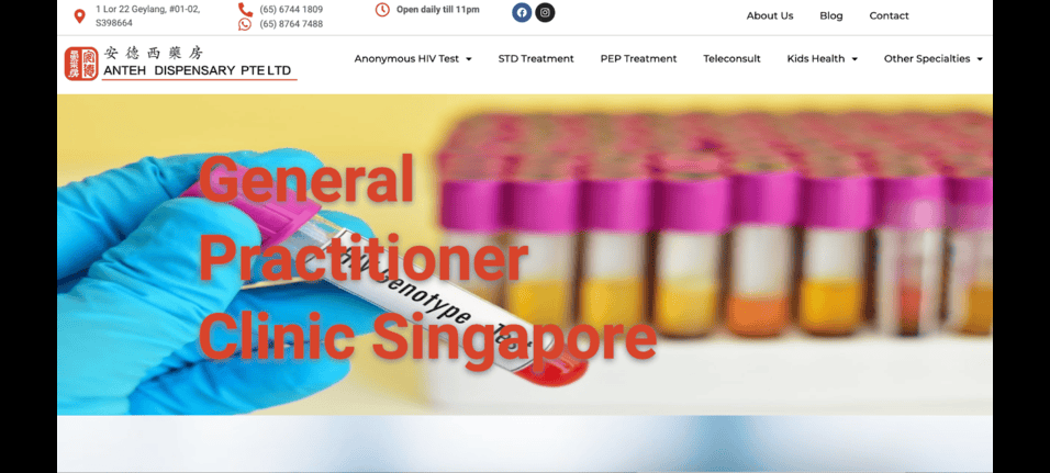 Anteh Dispensary Pte Ltd