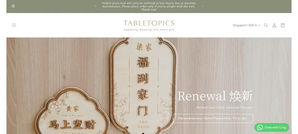 Tabletopics